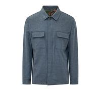 Etro - Sovracamicia in panno di cashmere e lana - - Jackets - Uomo - Blu - L