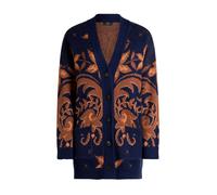 Etro - Wool Jacquard Cardigan - - Knitwear - Donna - Blu - M