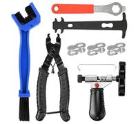 ETROBOT Smagliacatena Bici, Catena Bici Kit, Tester per Catena, Rompicatena, Pinza per Bloccaggio Catena per Catene di Bicicletta a 6-10 velocità.