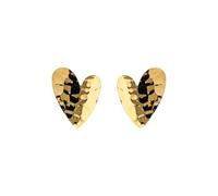 ETRUSCA GIOIELLI Orecchini Donna placcati Oro 18k - Orecchini Cuore Anallergici - Gioielli Made in Italy - Idea Regalo Compleanni, Anniversari, Festa Donna, Festa Mamma