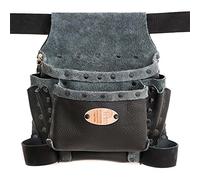 Etrusca morbida - Borsa in Vera Pelle, Colore Nero, Rivetti Bruniti, Fatto a mano in Italia, Cintura non Inclusa