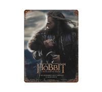ETRVBDUB Poster del film Lo Hobbit La Desolazione di SmaugWall Decor Art Metal Tin Poster Modern Bar Decorations40x30cm