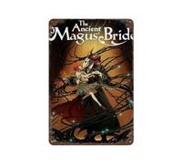ETRVBDUB Poster di The Bride of Magic Anime TV ShowWall Decor Art Metal Tin Poster Modern Bar Decorations30x20cm