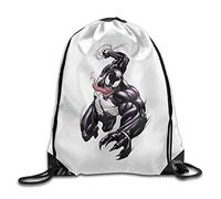 Etryrt Zaino con Coulisse,Borse Sacca,Sacchetto Famouse Cartoon Supervillain Venom Drawstring Backpack String Bags