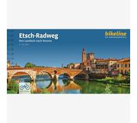 Etsch-Radweg: Von Landeck nach Verona. 1:75.000, 340 km, GPS-Tracks Download, LiveUpdate