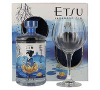 Etsu Japanese Handcrafted Gin The Original 43% Vol. 0,7l in confezione regalo co