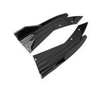 Etsuhiro per A-UDI A3 A4 A5 A6 A7 A7 A8 RS5 RS6 RS7 S3 S4 TT 2PCS Auto Anti-graffio Paraurti Posteriore Lip Splitter Diffusore Labbro Accessori per Lo Styling Dell'auto Accessori per Auto