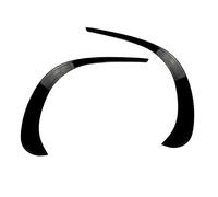 Etsuhiro per Mercedes per Benz GLC X253 GLC260 GLC300 2020 2021 Auto Paraurti Anteriore Spoiler Presa Aria Presa ABS Trim Copertura Accessori per Auto (Colore : Glossy Black)