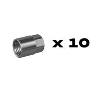 Magura Ett Easy Link Sleeve Screw 10 Units Argento Steel