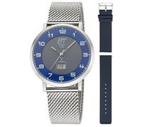 ETT Eco Tech Time Funk-Solar Orologio Atacama Acciaio Inox Con 2 Bande EGS-11621