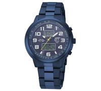 ETT Eco Tech Time Funk-Solar Orologio Hunter II Acciaio Inox Blu EGS-11445-32M