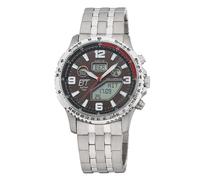 ETT Eco Tech Time Funk-Solar Orologio Professional Worldtimer Titan EGT-11720-2