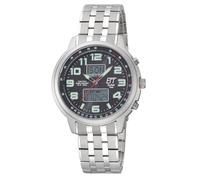 ETT Eco Tech Time Solar Drive Radio Orologio da Polso da Uomo Hunter II