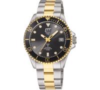 ETT Eco Tech Time Uomo Funk-Solaruhr Sport Acquatici Due Colori EGS-11606-25M