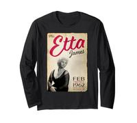 Etta James Royal Theatre Baltimora 1962 Maglia a Manica