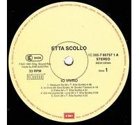Etta Scollo - Io vivrò (1991) / Vinyl record [Vinyl-LP]