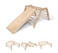Ette Tete FIPITRI • 5 segmenti modificabile Triangolo di Arrampicata, Ispirato a Emmi Pikler (con rampa)