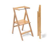 Ette Tete Torre di apprendimento pieghevole con altezza regolabile STEP'n'FOLD (legno)