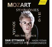 Ettinger Dan Pf - Sinfonia N.25 K 183, N.40 K 550 Sonata Per 2 Pianoforti K 448