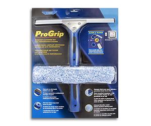 Ettore 65000 Progrip Kit di Pulizia per Finestre, con Sistema Click-Lock, Blu
