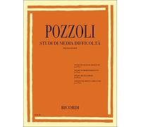 Ettore Pozzoli STUDI DI MEDIA DIFFICOLTÀ PER PIANOFORTE EDIZIONE RICORDI