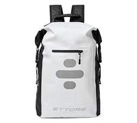 Ettore Zaino da Ciclismo Sacca 100% Impermeabile 25L - Bianco/Nero - Sonar
