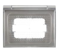 Ettroit Ag3103 Custodia Ip44 3p Grigio Universale Per Scatola 503 Compatibile Bticino Vimar Gewiss