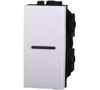 Ettroit Deviatore Assiale 1p 16a 250v Compatibile Bticino Livinglight Colore Bianco