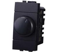 Ettroit Dimmer Regolatore A Manopola Compatibile Bticino Livinglight Per Carichi Resistivi 100w-1000w Colore Nero