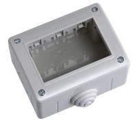 Ettroit Ev2503 Custodia Esterna Idrobox 3 Moduli Scatola 503 Ip40 Compatibile Vimar Plana