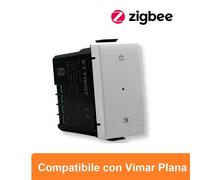 ETTROIT EVZB0801 Deviatore Smart ZigBee 3.0 Tuya per Vimar Plana 1 modulo