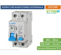 ETTROIT INTER. MAGNETOTERMICI DIFFERENZIALI SALVAVITA 2 MODULI 240V 30mA 6KA
