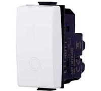 Ettroit Interruttore Bipolare 2p 16a Compatibile Bticino Matix Colore Bianco