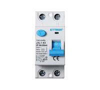 ETTROIT INTERRUTTORE DIFFERENZIALE PURO SALVAVITA PER BARRA DIN 2 MODULI 2P 16A 240V 300mA 6KA