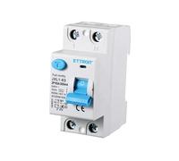 ETTROIT INTERRUTTORE DIFFERENZIALE PURO SALVAVITA PER BARRA DIN 2 MODULI 2P 63A 240V 300mA 6KA