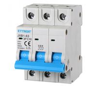 Ettroit Interruttore Magnetotermico 3P 10A 380V