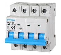 Ettroit Interruttore Magnetotermico 4P 16A 380V JX141660