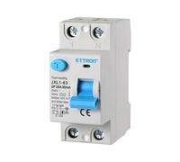 ETTROIT INTERRUTTORE MAGNETOTERMICO DIFFERENZIALE PURO SALVAVITA PER BARRA DIN 2 MODULI 2P 25A 240V 30mA 6KA
