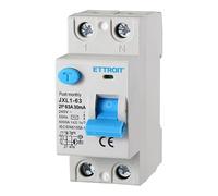 Interruttore Differenziale Puro 2P 63A 6kA 30mA 220V Salvavita