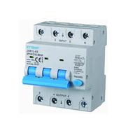 ETTROIT Interruttore Magnetotermico Differenziale 3P+N 10A 30mA 380V-6KA 4 modul