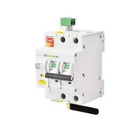 ETTROIT INTERRUTTORE MAGNETOTERMICO SMART WIFI 2P 16A RIARMO AUTOMATICO APP TUYA OCCUPA 3 MODULI DIN