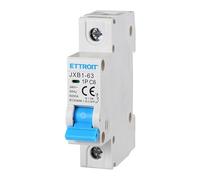 ETTROIT INTERRUTTORE MEGNETOTERMICO PER BARRA DIN 1 MODULO 1P 240V CURVA C 6KA 6A