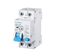 ETTROIT Interruttore Magnetotermico Differenziale 1P+N 25A 30mA 220V 6KA CLASSE