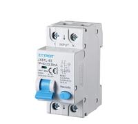 ETTROIT INTERRUTTORI MAGNETOTERMICI DIFFERENZIALI SALVAVITA PER BARRA DIN 2 MODULI 1P+N 240V 30mA 6KA (32A)