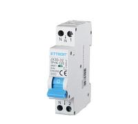 ETTROIT INTERRUTTORI MEGNETOTERMICI BARRA DIN 1M 1P+N 240V CURVA C 6KA (25A)