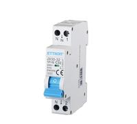 ETTROIT INTERRUTTORI MEGNETOTERMICI BARRA DIN 1M 1P+N 240V CURVA C 6KA (32A)
