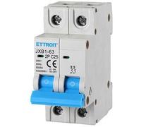 Ettroit Jx122560 Interruttore Magnetotermico Automatico 2p 25a 220v 2 Moduli Din