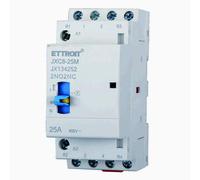 ETTROIT JX134252 Contattore Domestico 2NO/2NC 4P 25A 220v 50hz AC DIN con Interr