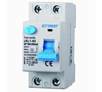 Interruttore magnetotermico differenziale puro 2P, 2 moduli, Tipo AC, 240Vac, 16A, 300mA, 6KA, classe A - Ettroit JX321668