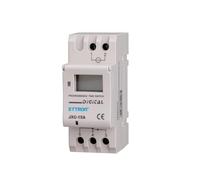 ETTROIT JX601516 TIMER DIGITALE SU GUIDA DIN PROGRAMMABILE 8 PROGRAMMI AC 220V 16A